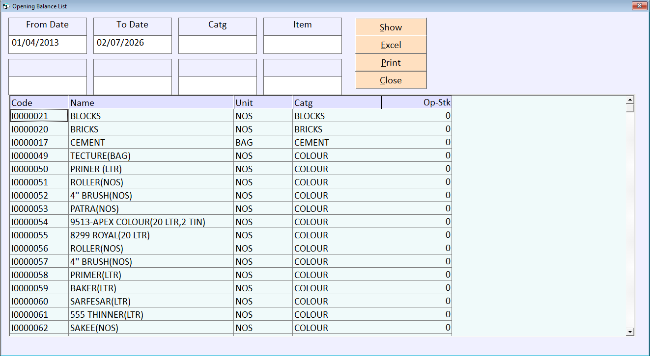 Expense Entry