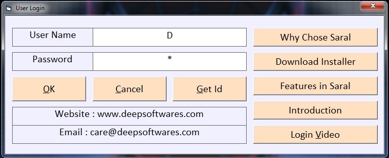 Login