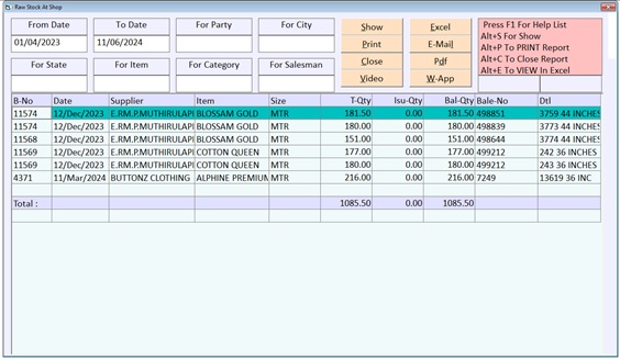despatch entry